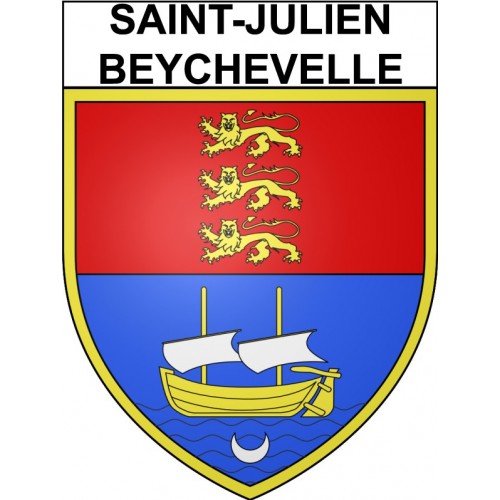 Stickers coat of arms Bazas adhesive sticker