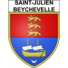 Saint-Julien-Beychevelle 33 ville Stickers blason autocollant adhésif