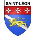 Stickers coat of arms Bazas adhesive sticker