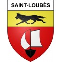 Stickers coat of arms Bazas adhesive sticker