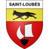 Saint-Loubès 33 ville Stickers blason autocollant adhésif