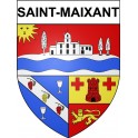 Saint-Maixant 33 ville Stickers blason autocollant adhésif