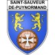 Saint-Sauveur-de-Puynormand 33 ville Stickers blason autocollant adhésif