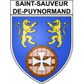 Stickers coat of arms Bazas adhesive sticker