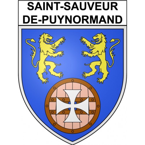 Stickers coat of arms Bazas adhesive sticker