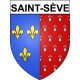 Stickers coat of arms Bazas adhesive sticker