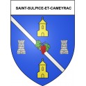 Saint-Sulpice-et-Cameyrac 33 ville Stickers blason autocollant adhésif