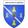 Saint-Sulpice-et-Cameyrac 33 ville Stickers blason autocollant adhésif