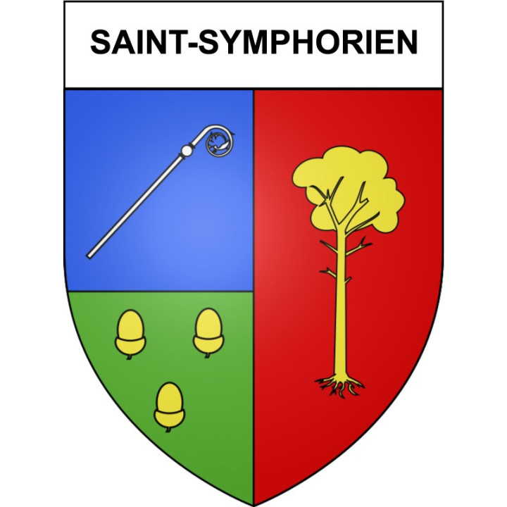 Stickers coat of arms Bazas adhesive sticker