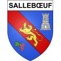 Stickers coat of arms Bazas adhesive sticker