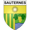 Stickers coat of arms Bazas adhesive sticker