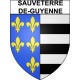 Sauveterre-de-Guyenne 33 ville Stickers blason autocollant adhésif