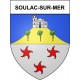 Soulac-sur-Mer 33 ville Stickers blason autocollant adhésif