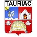 Tauriac 33 ville Stickers blason autocollant adhésif