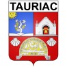Tauriac 33 ville Stickers blason autocollant adhésif