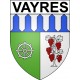 Stickers coat of arms Bazas adhesive sticker