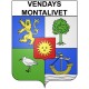 Vendays-Montalivet Sticker wappen, gelsenkirchen, augsburg, klebender aufkleber