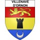 Stickers coat of arms Bazas adhesive sticker