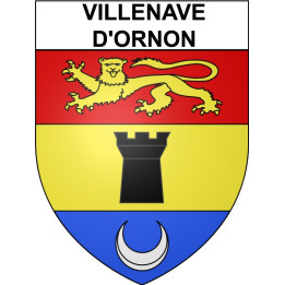 Stickers coat of arms Bazas adhesive sticker