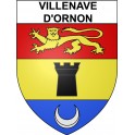 Villenave-d'Ornon 33 ville Stickers blason autocollant adhésif