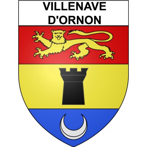 Villenave-d'Ornon 33 ville Stickers blason autocollant adhésif
