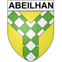 Stickers coat of arms Bazas adhesive sticker