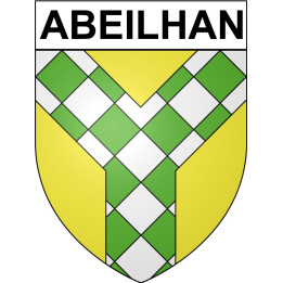 Stickers coat of arms Bazas adhesive sticker