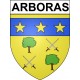 Arboras 34 ville Stickers blason autocollant adhésif