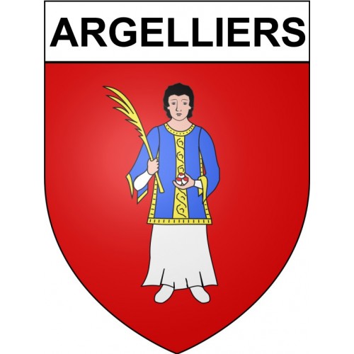 Stickers coat of arms Bazas adhesive sticker