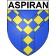 Aspiran 34 ville Stickers blason autocollant adhésif