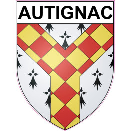 Stickers coat of arms Bazas adhesive sticker