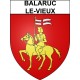Balaruc-le-Vieux 34 ville Stickers blason autocollant adhésif