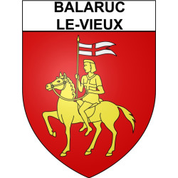 Balaruc-le-Vieux 34 ville Stickers blason autocollant adhésif