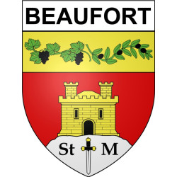 Beaufort 34 ville Stickers blason autocollant adhésif