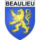 Beaulieu 34 ville Stickers blason autocollant adhésif