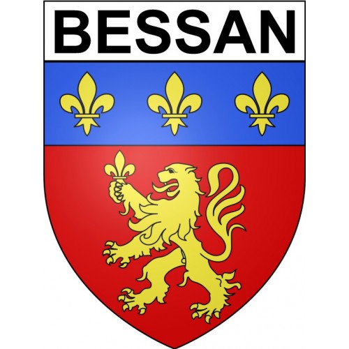 Bazas Sticker wappen, gelsenkirchen, augsburg, klebender aufkleber