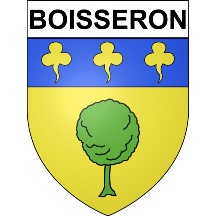 Boisseron 34 ville Stickers blason autocollant adhésif