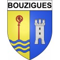 Bouzigues 34 ville Stickers blason autocollant adhésif