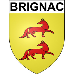 Stickers coat of arms Bazas adhesive sticker