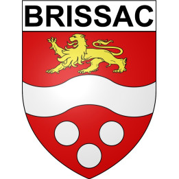 Stickers coat of arms Bazas adhesive sticker