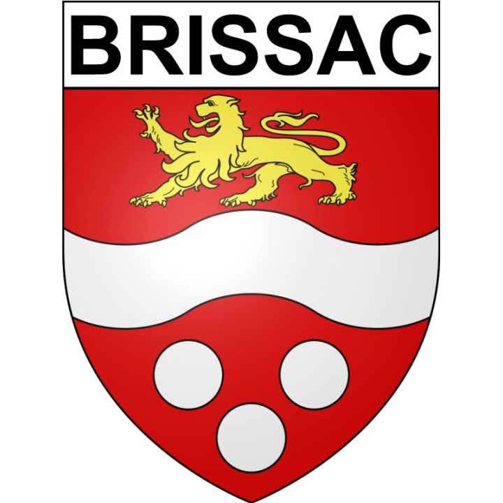 Stickers coat of arms Bazas adhesive sticker