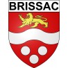 Brissac 34 ville Stickers blason autocollant adhésif