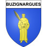 Buzignargues 34 ville Stickers blason autocollant adhésif