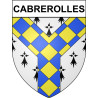 Cabrerolles 34 ville Stickers blason autocollant adhésif