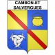 Stickers coat of arms Bazas adhesive sticker