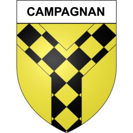 Stickers coat of arms Bazas adhesive sticker