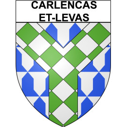 Stickers coat of arms Bazas adhesive sticker