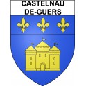 Castelnau-de-Guers 34 ville Stickers blason autocollant adhésif