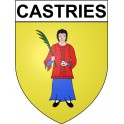 Castries 34 ville Stickers blason autocollant adhésif