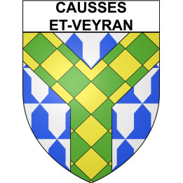 Pegatinas escudo de armas de Bazas adhesivo de la etiqueta engomada